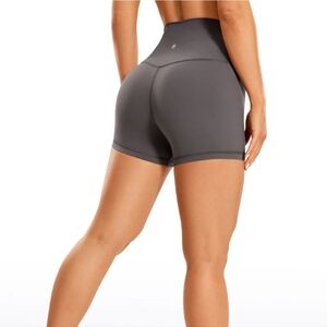 Crz Yoga Brushed Naked Feel 4" Short - Tornado